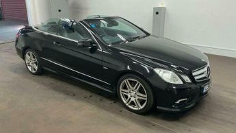 Mercedes E Class 1.8 E250 CGI BlueEfficiency Sport Cabriolet Tiptronic Euro 5 2dr