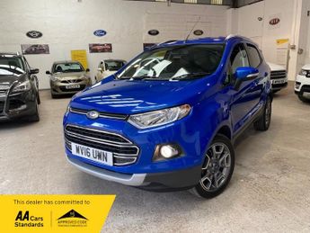 Ford EcoSport 1.0T EcoBoost Titanium SUV 5dr Petrol Manual 2WD Euro 5 (s/s) (1