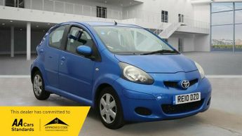 Toyota AYGO 1.0 VVT-i Blue Hatchback 5dr Petrol Manual Euro 4 (67 bhp)