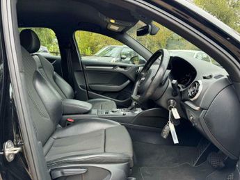 Audi A3 2.0 TDI S line S Tronic Euro 6 (s/s) 4dr (Nav)