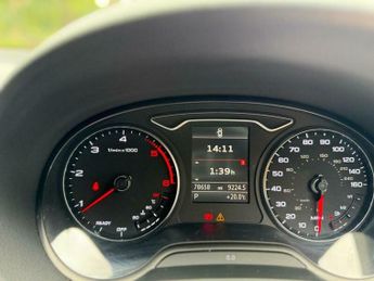 Audi A3 2.0 TDI S line S Tronic Euro 6 (s/s) 4dr (Nav)