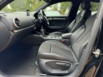 Audi A3 2.0 TDI S line S Tronic Euro 6 (s/s) 4dr (Nav)