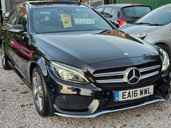 Mercedes C Class 2.0 C200 AMG Line (Premium) 7G-Tronic+ Euro 6 (s/s) 5dr