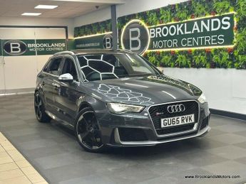 Audi A3 RS3 SPORTBACK QUATTRO [6X SERVICES, SAT NAV, LEATHER, PANORAMIC 