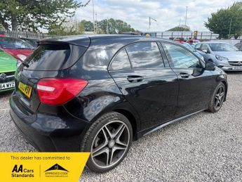 Mercedes A Class A220 CDI AMG NIGHT EDITION+£20 RD TAX+2 KEYS+SERVICE HISTORY+3M 