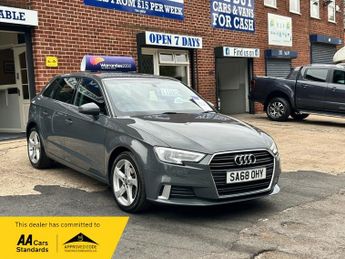 Audi A3 SPORTBACK TFSI SPORT buy no deposit from £62 a week rear parking