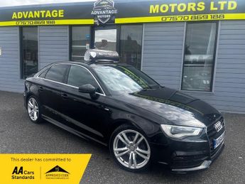 Audi A3 2.0 TDI S line Saloon 4dr Diesel Manual Euro 6 (s/s) (150 ps)