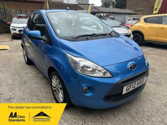 Ford Ka 1.2 Zetec Euro 5 (s/s) 3dr