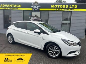 Vauxhall Astra 1.0i Turbo ecoTEC Design Hatchback 5dr Petrol Manual Euro 6 (s/s