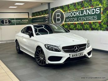 Mercedes C Class C 220 D AMG LINE PREMIUM PLUS [5X SERVICES, SAT NAV, LEATHER, PA