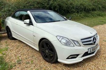 Mercedes E Class 2.1 E250 CDI BlueEfficiency Sport Edition 125 Cabriolet G-Tronic