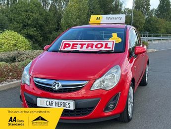 Vauxhall Corsa EXCITE 1.2 PETROL ( AC ) 3 DOOR HATCH BACK 85 BHP