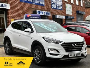 Hyundai Tucson CRDI PREMIUM buy nil deposit & only £67 a week t&c sat nav lane 