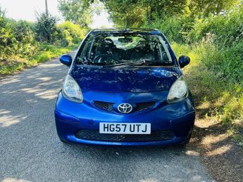 Toyota AYGO 1.0 VVT-i Blue Hatchback 5dr Petrol Manual Euro 4 (67 bhp)