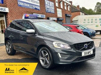 Volvo XC60 D5 R-DESIGN LUX NAV AWD BUY NO DEPOSIT FROM £59 A WEEK T&C SAT-N