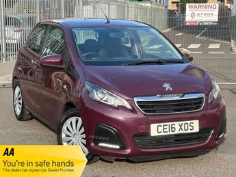 Peugeot 108 1.0 Active Hatchback 5dr Petrol 2 Tronic Euro 6 (68 ps)
