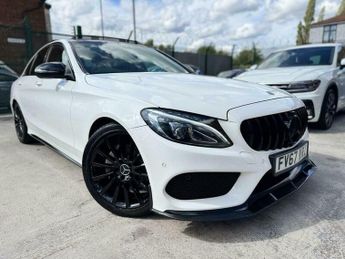 Mercedes C Class 2.1 C220d AMG Line (Premium) G-Tronic+ Euro 6 (s/s) 4dr