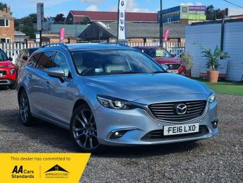 Mazda 6 2.2 SKYACTIV-D Sport Nav Tourer Auto Euro 6 (s/s) 5dr