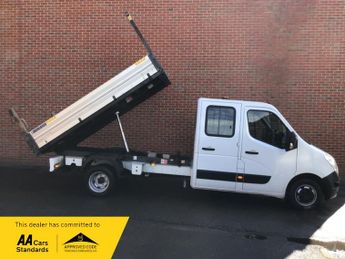 Renault Master 2.3 dCi 35 Business Tipper Double Cab 4dr Diesel Manual RWD LWB 