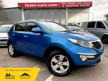 Kia Sportage CRDI 2 -6 SPEED, 112023 MILES, £195 ROAD TAX, SERVICE HISTORY, S