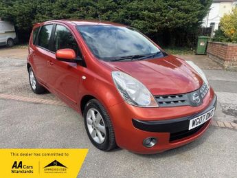 Nissan Note 1.6 16v SE Hatchback 5dr Petrol Automatic (166 g/km, 109 bhp)