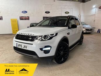 Land Rover Discovery Sport 2.0 TD4 HSE Black SUV 5dr Diesel Auto 4WD Euro 6 (s/s) (180 ps)