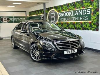 Mercedes S Class S 350 D L AMG LINE [7X SERVICES, SAT NAV, LEATHER, HEATED FRONT 