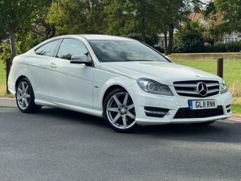 Mercedes C Class 1.8 C180 BlueEfficiency AMG Sport Euro 5 (s/s) 2dr