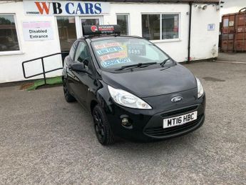 Ford Ka 1.2 Zetec Black Edition Euro 6 (s/s) 3dr