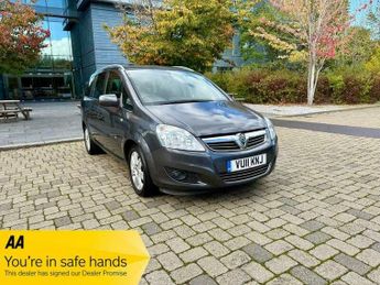 Vauxhall Zafira 1.8 16V Design Euro 5 5dr