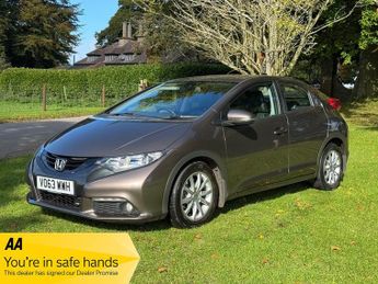 Honda Civic 1.8 i-VTEC EX Hatchback 5dr Petrol Manual Euro 5 (s/s) (142 ps)