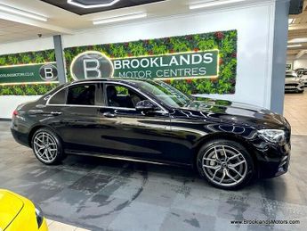 Mercedes E Class E 400 D 4MATIC AMG LINE PREMIUM [3X MERCEDES SERVICES, SAT NAV, 