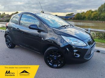 Ford Ka 1.2 Zetec Black Edition Hatchback 3dr Petrol Manual Euro 6 (s/s)