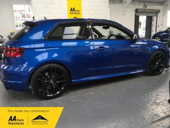 Audi S3 2.0 TFSI S-TRONIC QUATTRO 420 BHP 3DR ONE OWNER HUGE SPEC ONLY 6