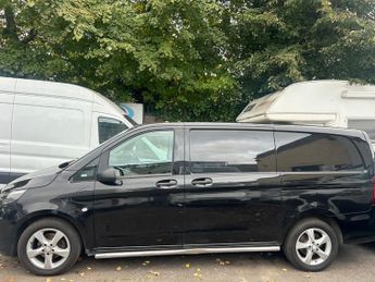 Mercedes V Class 116 BLUETEC SPORT + RARE AUTO + SMART VAN ALLOYS FSH