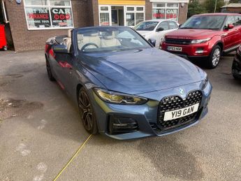 BMW 4 SERIES 2.0 420i M Sport Convertible 2dr Petrol Auto Euro 6 (s/s) (184 p