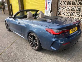BMW 4 SERIES 2.0 420i M Sport Convertible 2dr Petrol Auto Euro 6 (s/s) (184 p