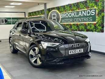 Audi E-TRON QUATTRO S LINE [2X SERVICES, SAT NAV, LEATHER, HEATED SEATS, PAN