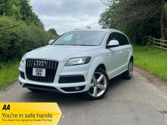 Audi Q7 3.0 TFSI S LINE 333 BHP ULEZ FULL LEATHER