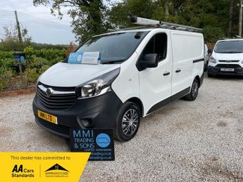 Vauxhall Vivaro 1.6 CDTi 2700 Panel Van 5dr Diesel Manual L1 H1 Euro 5 (90 ps)