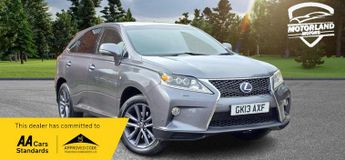 Lexus RX 3.5 450h V6 F Sport SUV 5dr Petrol Hybrid CVT 4WD Euro 5 (s/s) (
