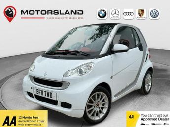 Smart ForTwo 1.0 MHD Passion SoftTouch Euro 5 (s/s) 2dr