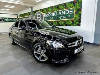 Mercedes C Class C220 D AMG LINE PREMIUM [9X SERVICES, LEATHER, HEATED SEATS, PAN
