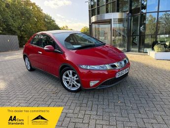 Honda Civic 1.8 i-VTEC ES Hatchback 5dr Petrol Automatic (169 g/km, 138 bhp)