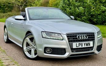Audi A5 2.0 TFSI S line Convertible 2dr Petrol S Tronic quattro Euro 5 (