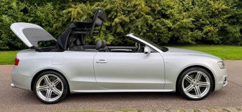 Audi A5 2.0 TFSI S line Convertible 2dr Petrol S Tronic quattro Euro 5 (