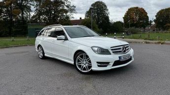 Mercedes C Class 1.6 C180 BlueEfficiency AMG Sport Plus Estate 5dr Petrol G-Troni