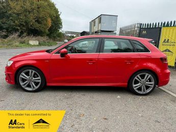 Audi A3 2.0 TDI S line Sportback S Tronic quattro Euro 6 (s/s) 5dr