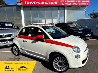 Fiat 500 POP - ONLY 49543 MILES ELECTRIC MIRRORS RADIO CD CREAM LEATHER &