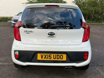 Kia Picanto 1.25 White Hatchback 3dr Petrol Auto Euro 5 (84 bhp)